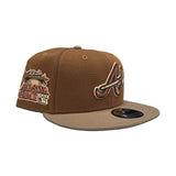 Toast Atlanta Braves Khaki Visor Gray Bottom 2000 All Star Game Side Patch New Era 9Fifty Snapback