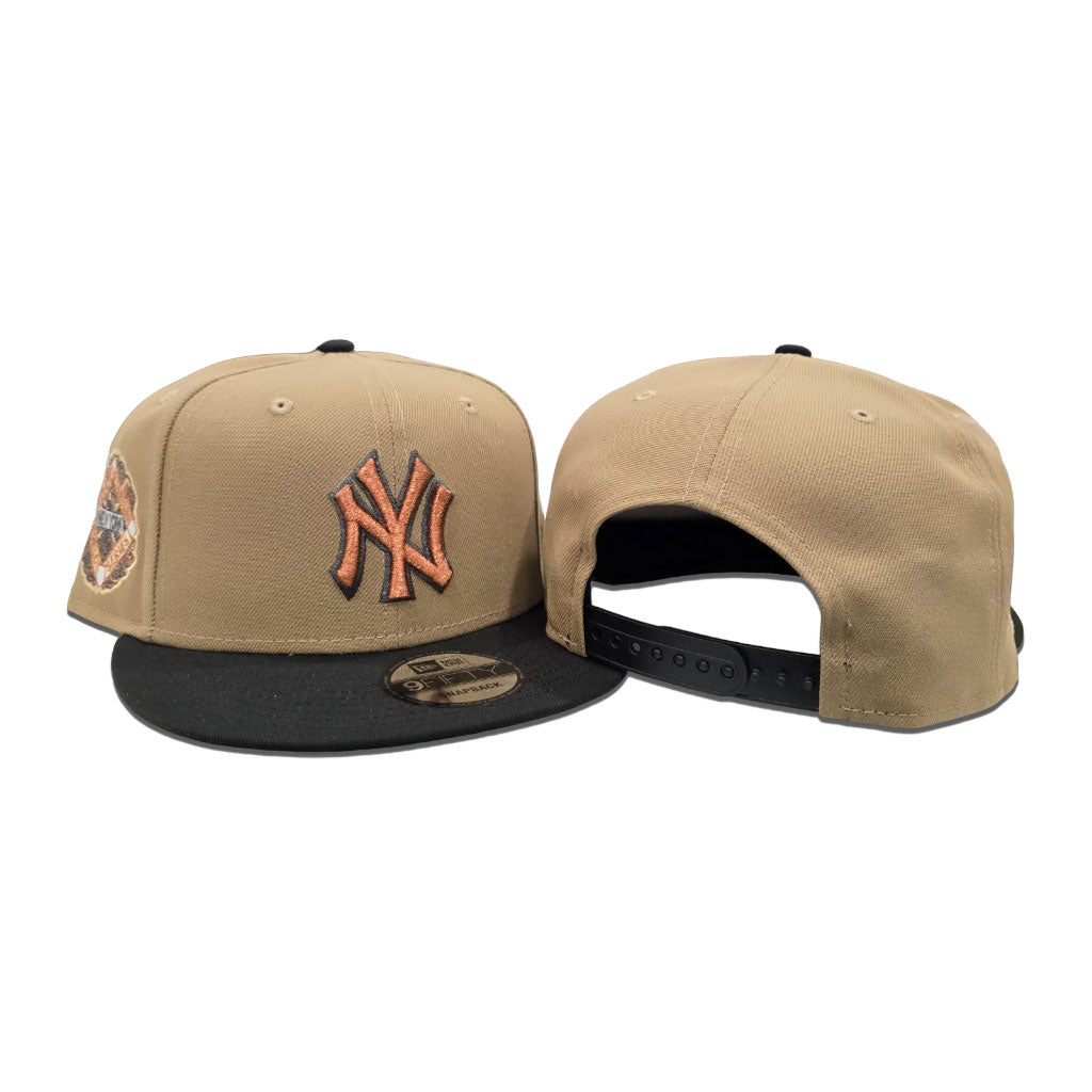 Khaki New York Yankees Black Visor Gray Bottom 1939 World Series Side Patch New Era 9Fifty Snapback