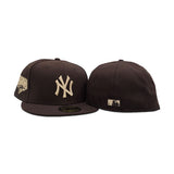 Brown New York Yankees Gray Bottom 2009 World Series Side Patch New Era 59Fifty Fitted