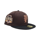 Brown Philadelphia Phillies Black Visor Gray Bottom 1996 All Star Game Side Patch New Era 59Fifty Fitted