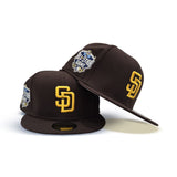 Brown San Diego Padres Gray Bottom 2016 All Star Game Side Patch New Era 59Fifty Fitted