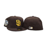 Brown San Diego Padres Gray Bottom 2016 All Star Game Side Patch New Era 59Fifty Fitted