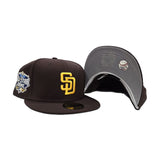 Brown San Diego Padres Gray Bottom 2016 All Star Game Side Patch New Era 59Fifty Fitted