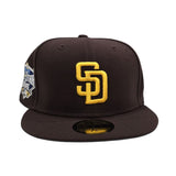 Brown San Diego Padres Gray Bottom 2016 All Star Game Side Patch New Era 59Fifty Fitted