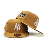 Panama Tan New York Yankees Grey Bottom 2000 World Series Side patch New Era 9Fifty Snapback
