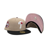 Camel Philadelphia Phillies Black Visor Pink Bottom 1996 All Star Game Side Patch New Era 59Fifty Fitted