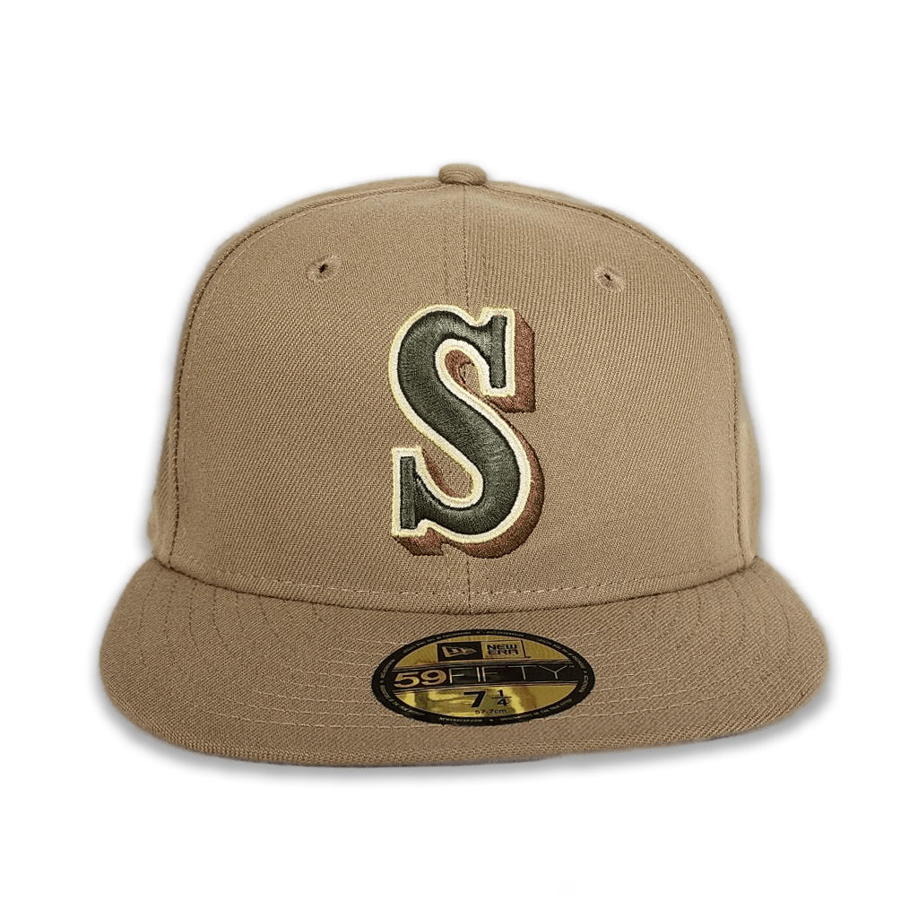 New Era 59FIFTY ANNIVERSARY SEATTLE MARINERS - Cap - beige