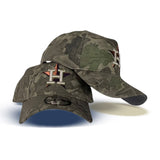 Real Tree Camo Houston Astros Curved Brim Gray Bottom New Era 9Forty Snapback