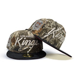 Real Tree Los Angeles Kings Black Camo Visor Red Bottom 02 All Star Game Side Patch New Era 59Fifty Fitted