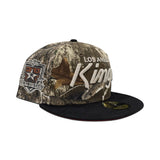 Real Tree Los Angeles Kings Black Camo Visor Red Bottom 02 All Star Game Side Patch New Era 59Fifty Fitted