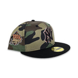 Camo New York Yankees Black Visor Gray Bottom 1999 World Series New Era 59Fifty Fitted