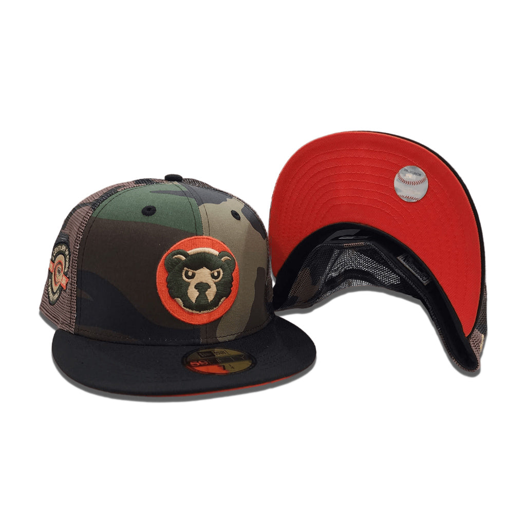 New Era Chicago Cubs Black and Red Edition 59Fifty Fitted Cap