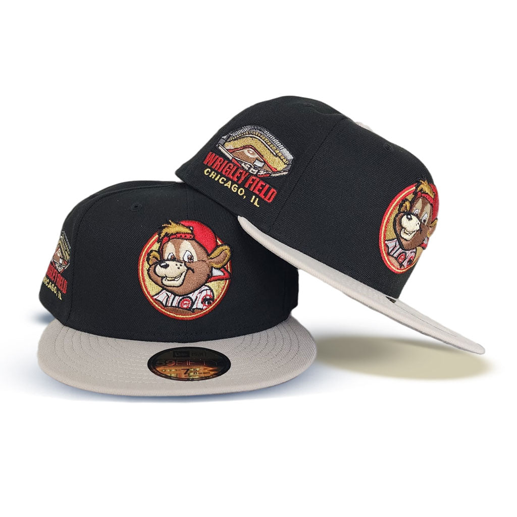 Chicago Cubs Clark The Bear Logo 1990 All Star Game Fitted Hat