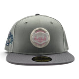 Everest Green Chicago Cubs Storm Gray Visor Pink Bottom 2025 Tokyo Series Side Patch New Era 59Fifty Fitted