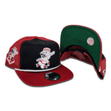 Black Cincinnati Reds Red Trucker Green Bottom 1953 All Star Game Side Patch New Era Snapback