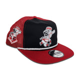 Black Cincinnati Reds Red Trucker Green Bottom 1953 All Star Game Side Patch New Era Snapback