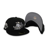 Black Cincinnati Reds Mascot Logo Gray Bottom All Star Game Side Patch New Era 59Fifty Fitted