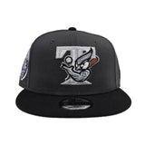 Dark Gray Toronto Blue Jays Black Visor Gray Bottom 30th Season Side Patch New Era 9fifty Snapback