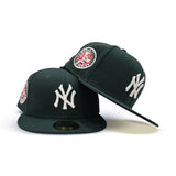 Dark Green New York Yankees Gray Bottom 1949 World Series Side Patch New Era 59Fifty Fitted