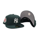 Dark Green New York Yankees Gray Bottom 1949 World Series Side Patch New Era 59Fifty Fitted