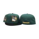 Dark Green New York Ranger Black Visor