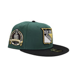 Dark Green New York Ranger Black Visor