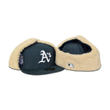 Dark Green Oakland Athletics Gray Bottom 1989 World Series Dogear New Era 59Fifty Fitted