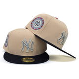 Mango Mocha New York Yankees Navy Blue Visor Gray Bottom 1942 All Star Game Side Patch New Era 59Fifty Fitted