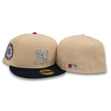 Mango New York Yankees Navy Blue Visor Gray Bottom 1942 All Star Game Side Patch New Era 59Fifty Fitted