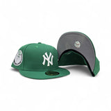 Kelly Green New York Yankees Gray Bottom 1962 World Series Side Patch New Era 59Fifty Fitted