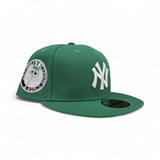 Kelly Green New York Yankees Gray Bottom 1962 World Series Side Patch New Era 59Fifty Fitted