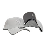White New York Yankees Curved Brim Gray Bottom 1999 World Series Side Patch New Era 9Forty Snapback