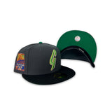 Dark Gray San Francisco Giants Black Visor Green Bottom 2007 All Star Game Side Patch New Era 59Fifty Fitted