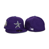 Purple Houston Astros Icy Blue Bottom 45th Anniversary New Era 59Fifty Fitted