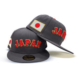 Dark Gray Japan Gray Bottom 2023 World Baseball Classic New Era 59Fifty Fitted