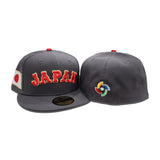 Dark Gray Japan Gray Bottom 2023 World Baseball Classic New Era 59Fifty Fitted