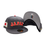 Dark Gray Japan Gray Bottom 2023 World Baseball Classic New Era 59Fifty Fitted