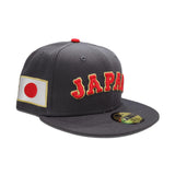 Dark Gray Japan Gray Bottom 2023 World Baseball Classic New Era 59Fifty Fitted