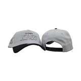 Gray Los Angeles Kings Black Curved Brim Green Bottom LA 2017 All Star Game Side Patch New Era A-Frame 9Forty Snapback