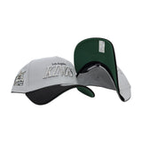 Gray Los Angeles Kings Black Curved Brim Green Bottom LA 2017 All Star Game Side Patch New Era A-Frame 9Forty Snapback