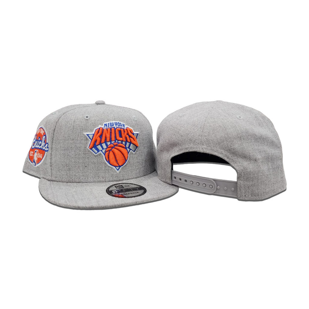 Knicks grey snapback Clearance