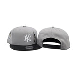 Gray New York Yankees Statue of Liberty Black Visor Gray Bottom 1999 World Series Side Patch New Era 9Fifty Snapback