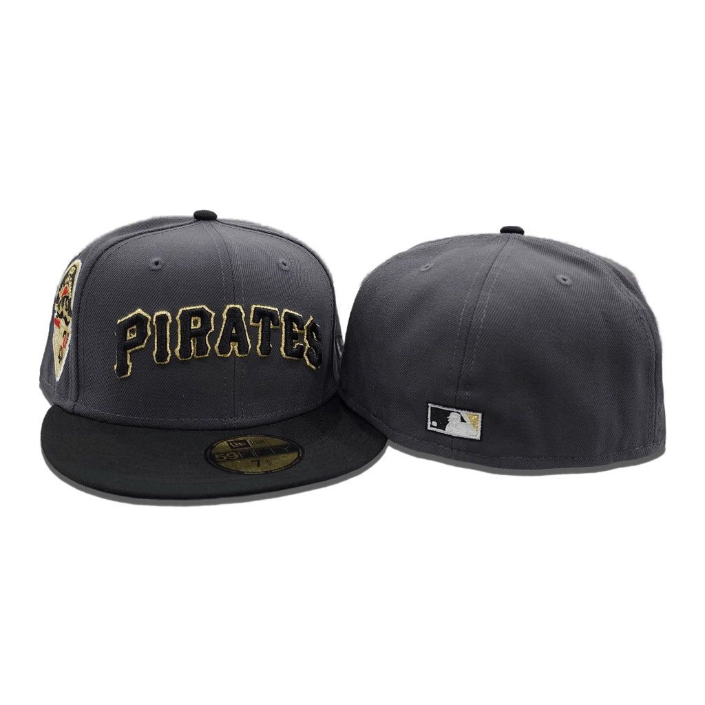 Pittsburgh Pirates Side Patch Gray Bottom 59Ffity Fitted