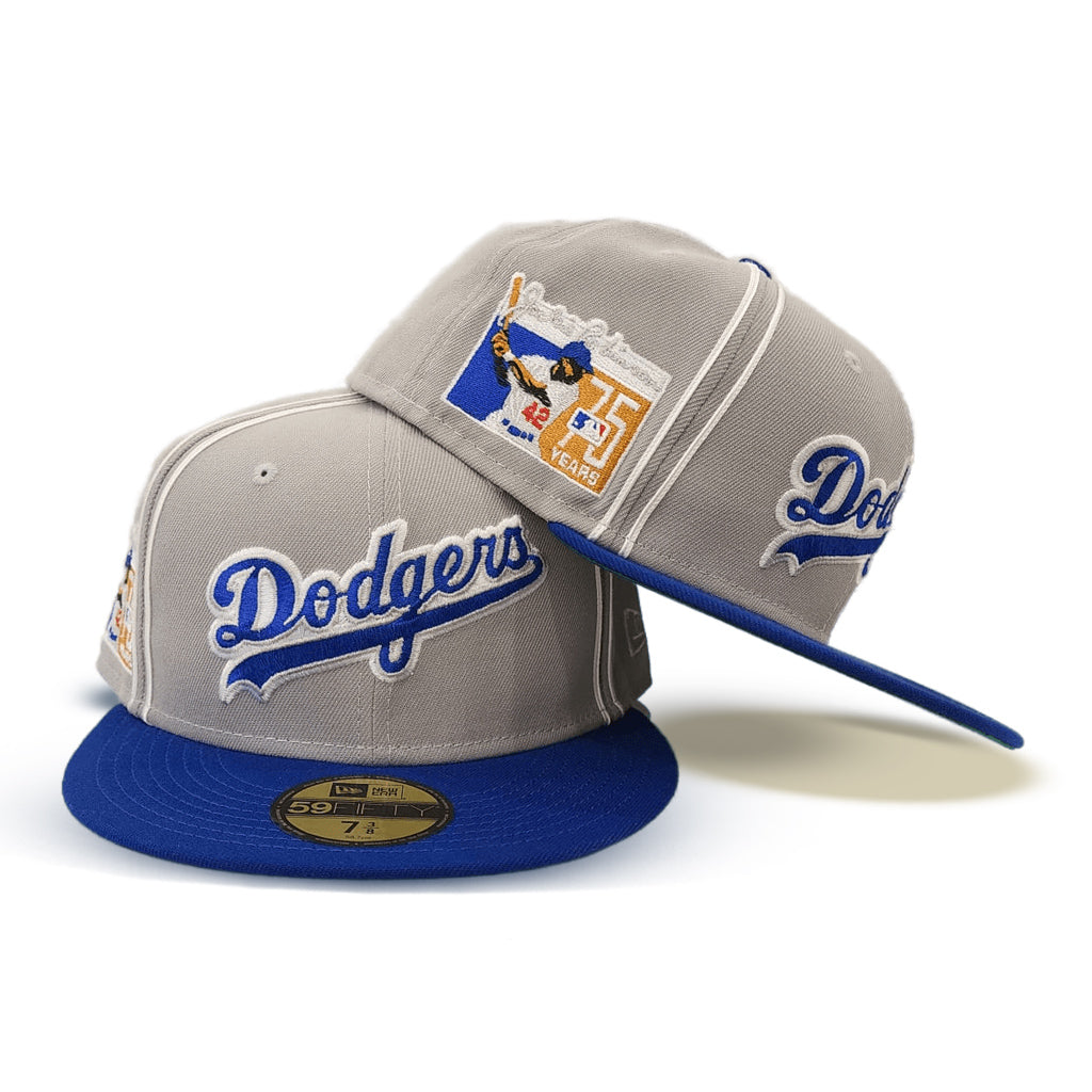 Black Brooklyn Dodger Dark Green Visor Red Bottom Jackie Robinson