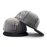 Light Gray Swirl Philadelphia Phillies Black visor Gray Bottom 1996 All Star Game Side Patch New Era 59Fifty Fitted