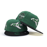 Kelly Green New York Jets Black Visor Gray Bottom Est. 1960 Side Patch New Era 9Fifty Snapback