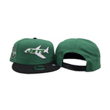 Kelly Green New York Jets Black Visor Gray Bottom Est. 1960 Side Patch New Era 9Fifty Snapback