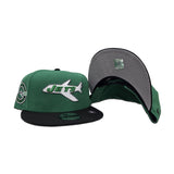 Kelly Green New York Jets Black Visor Gray Bottom Est. 1960 Side Patch New Era 9Fifty Snapback