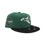 Kelly Green New York Jets Black Visor Gray Bottom Est. 1960 Side Patch New Era 9Fifty Snapback