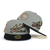 Everest Green St. Louis Cardinals Black Visor Green Bottom 1931 World Series Side Patch New Era 59Fifty Fitted